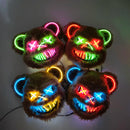 Mascara de Terror Urso (Led)
