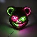 Mascara de Terror Urso (Led)