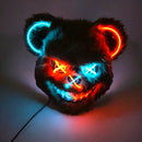 Mascara de Terror Urso (Led)