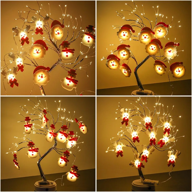 Arvore de Natal Decorativa Com LED