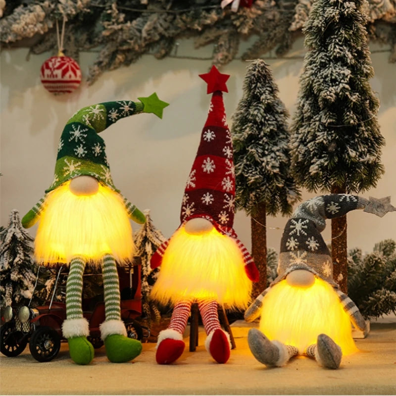 Gnomos Decorativos de Natal