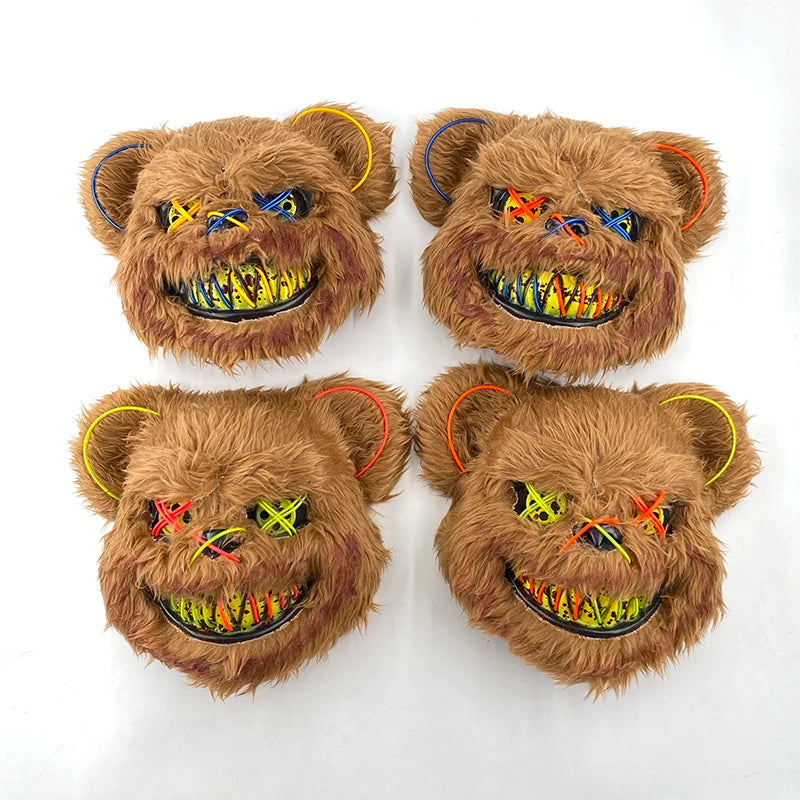 Mascara de Terror Urso (Led)