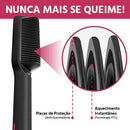 Escova Alisadora de Cabelos Bivolt 5 em 1 MultiGlam Chapinhas Direct Ofertas 